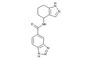 N-(4,5,6,7-tetrahydro-1H-indazol-4-yl)-1H-benzotriazole-5-carboxamide