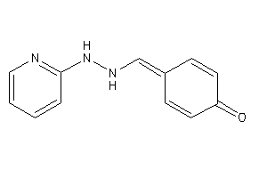 Image of 4-[[N'-(2-pyridyl)hydrazino]methylene]cyclohexa-2,5-dien-1-one