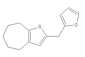 Image of 2-(5,6,7,8-tetrahydro-4H-cyclohepta[b]thiophen-2-ylmethyl)furan