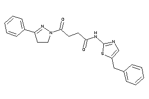 N-(5-benzylthiazol-2-yl)-4-keto-4-(3-phenyl-2-pyrazolin-1-yl)butyramide