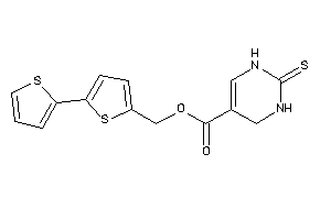 Image of 2-thioxo-3,4-dihydro-1H-pyrimidine-5-carboxylic Acid [5-(2-thienyl)-2-thienyl]methyl Ester