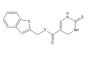 2-thioxo-3,4-dihydro-1H-pyrimidine-5-carboxylic Acid Benzothiophen-2-ylmethyl Ester