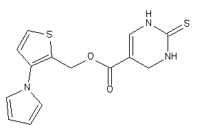 2-thioxo-3,4-dihydro-1H-pyrimidine-5-carboxylic Acid (3-pyrrol-1-yl-2-thienyl)methyl Ester