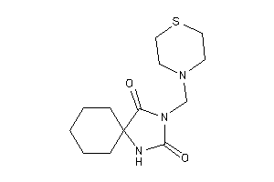 3-(thiomorpholinomethyl)-1,3-diazaspiro[4.5]decane-2,4-quinone