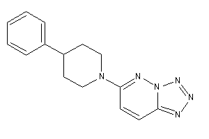 6-(4-phenylpiperidino)tetrazolo[5,1-f]pyridazine