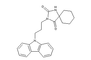 3-(3-carbazol-9-ylpropyl)-1,3-diazaspiro[4.5]decane-2,4-quinone