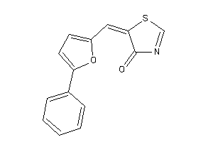 5-[(5-phenyl-2-furyl)methylene]-2-thiazolin-4-one