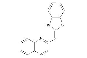 2-(2-quinolylmethylene)-3H-1,3-benzothiazole