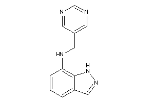 1H-indazol-7-yl(5-pyrimidylmethyl)amine