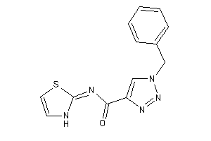 1-benzyl-N-(4-thiazolin-2-ylidene)triazole-4-carboxamide