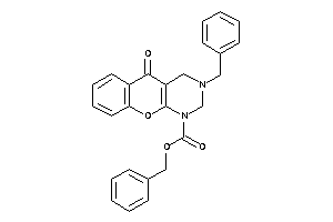 Image of 3-benzyl-5-keto-2,4-dihydrochromeno[2,3-d]pyrimidine-1-carboxylic Acid Benzyl Ester