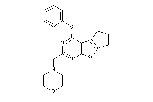 4-[[(phenylthio)BLAHyl]methyl]morpholine