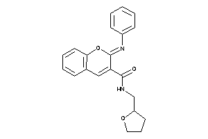 Image of 2-phenylimino-N-(tetrahydrofurfuryl)chromene-3-carboxamide