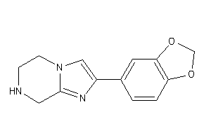 2-(1,3-benzodioxol-5-yl)-5,6,7,8-tetrahydroimidazo[1,2-a]pyrazine