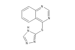 4-(4H-1,2,4-triazol-3-ylthio)quinazoline