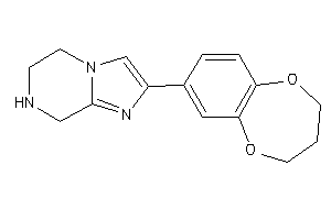 2-(3,4-dihydro-2H-1,5-benzodioxepin-7-yl)-5,6,7,8-tetrahydroimidazo[1,2-a]pyrazine