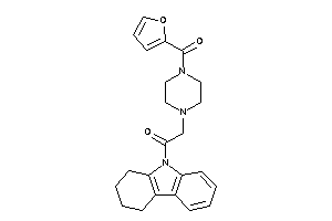 2-[4-(2-furoyl)piperazino]-1-(1,2,3,4-tetrahydrocarbazol-9-yl)ethanone