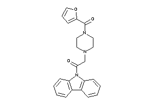 1-carbazol-9-yl-2-[4-(2-furoyl)piperazino]ethanone