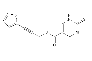 2-thioxo-3,4-dihydro-1H-pyrimidine-5-carboxylic Acid 3-(2-thienyl)prop-2-ynyl Ester