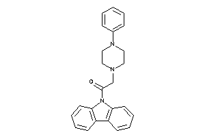 1-carbazol-9-yl-2-(4-phenylpiperazino)ethanone