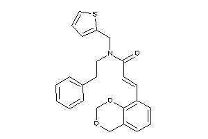 3-(4H-1,3-benzodioxin-8-yl)-N-phenethyl-N-(2-thenyl)acrylamide