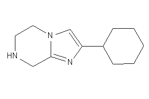 2-cyclohexyl-5,6,7,8-tetrahydroimidazo[1,2-a]pyrazine