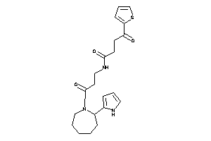 4-keto-N-[3-keto-3-[2-(1H-pyrrol-2-yl)azepan-1-yl]propyl]-4-(2-thienyl)butyramide