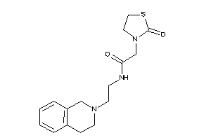 N-[2-(3,4-dihydro-1H-isoquinolin-2-yl)ethyl]-2-(2-ketothiazolidin-3-yl)acetamide