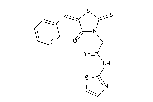 2-(5-benzal-4-keto-2-thioxo-thiazolidin-3-yl)-N-thiazol-2-yl-acetamide