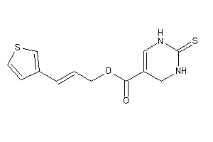 2-thioxo-3,4-dihydro-1H-pyrimidine-5-carboxylic Acid 3-(3-thienyl)allyl Ester
