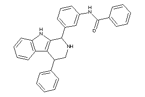 N-[3-(4-phenyl-2,3,4,9-tetrahydro-1H-$b-carbolin-1-yl)phenyl]benzamide