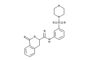 1-keto-N-(3-morpholinosulfonylphenyl)isochroman-3-carboxamide