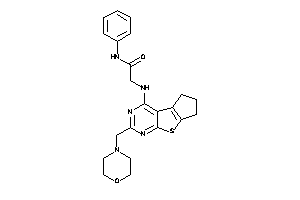 2-[(morpholinomethylBLAHyl)amino]-N-phenyl-acetamide