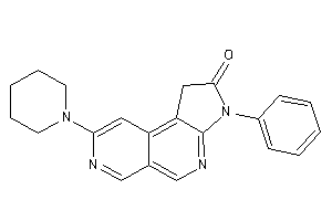 3-phenyl-8-piperidino-1H-pyrrolo[2,3-c][2,7]naphthyridin-2-one