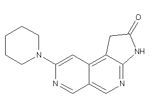 8-piperidino-1,3-dihydropyrrolo[2,3-c][2,7]naphthyridin-2-one