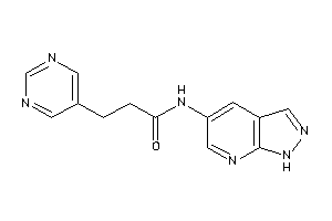 Image of N-(1H-pyrazolo[3,4-b]pyridin-5-yl)-3-(5-pyrimidyl)propionamide