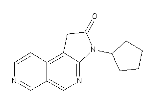 3-cyclopentyl-1H-pyrrolo[2,3-c][2,7]naphthyridin-2-one