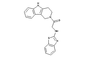 2-(1,3-benzothiazol-2-ylamino)-1-(1,3,4,5-tetrahydropyrido[4,3-b]indol-2-yl)ethanone