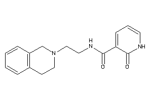 N-[2-(3,4-dihydro-1H-isoquinolin-2-yl)ethyl]-2-keto-1H-pyridine-3-carboxamide