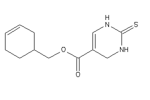 2-thioxo-3,4-dihydro-1H-pyrimidine-5-carboxylic Acid Cyclohex-3-en-1-ylmethyl Ester