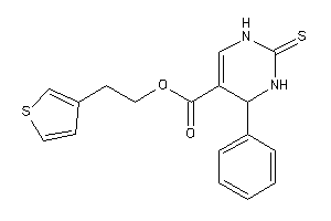 4-phenyl-2-thioxo-3,4-dihydro-1H-pyrimidine-5-carboxylic Acid 2-(3-thienyl)ethyl Ester