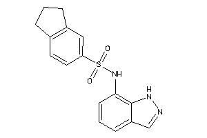 N-(1H-indazol-7-yl)indane-5-sulfonamide