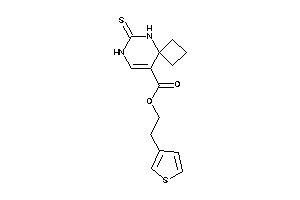 6-thioxo-5,7-diazaspiro[3.5]non-8-ene-9-carboxylic Acid 2-(3-thienyl)ethyl Ester