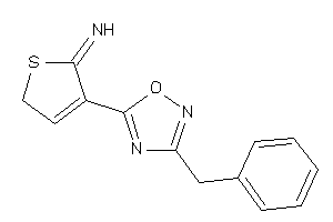 [4-(3-benzyl-1,2,4-oxadiazol-5-yl)-2H-thiophen-5-ylidene]amine