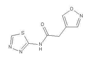 2-isoxazol-4-yl-N-(1,3,4-thiadiazol-2-yl)acetamide