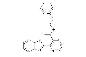 3-(1,3-benzothiazol-2-yl)-N-phenethyl-pyrazinamide