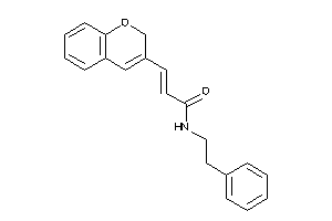 3-(2H-chromen-3-yl)-N-phenethyl-acrylamide