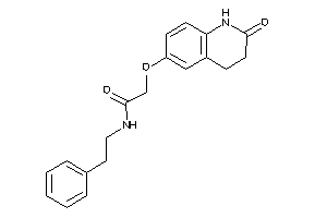 2-[(2-keto-3,4-dihydro-1H-quinolin-6-yl)oxy]-N-phenethyl-acetamide