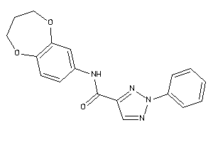 N-(3,4-dihydro-2H-1,5-benzodioxepin-7-yl)-2-phenyl-triazole-4-carboxamide