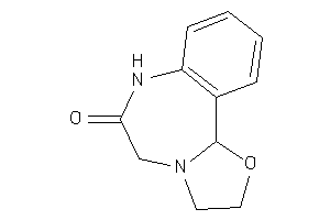 3,5,7,11b-tetrahydro-2H-oxazolo[3,2-d][1,4]benzodiazepin-6-one